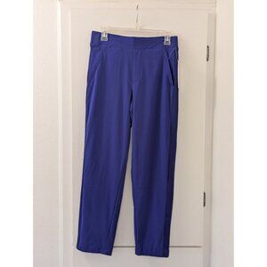 Athleta Brooklyn Line Pant Women's Size 4 Purple Straight-Leg Stretch Pants With
